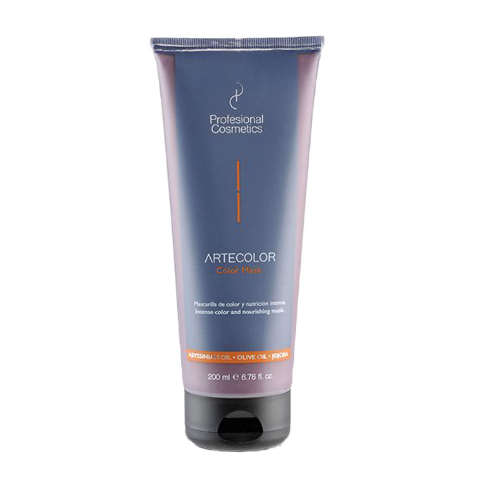 Живильна відтінкова маска для волосся Profesional Cosmetics Artecolor Color Mask, Gray, 200 мл